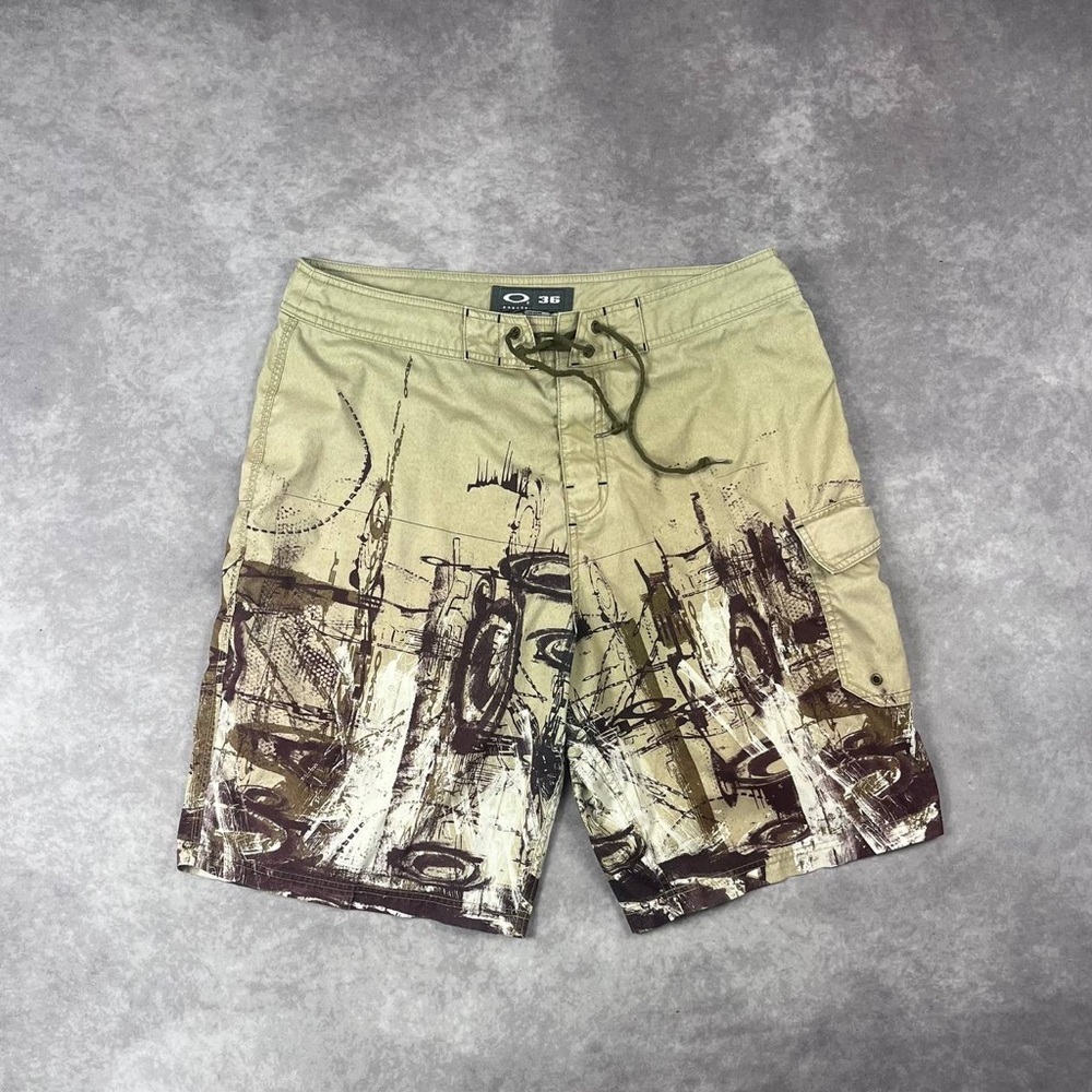 [203] Vintage Oakley Y2K Shorts 36 Size Fit